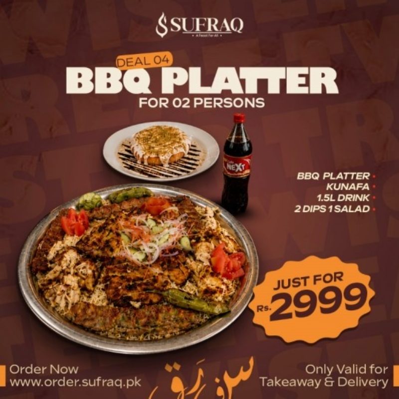 BBQ Platter for Two deal