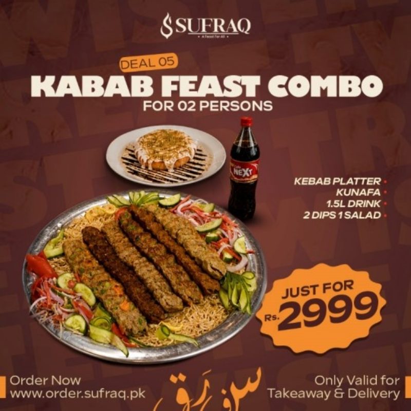 Kabab Feast Combo deal