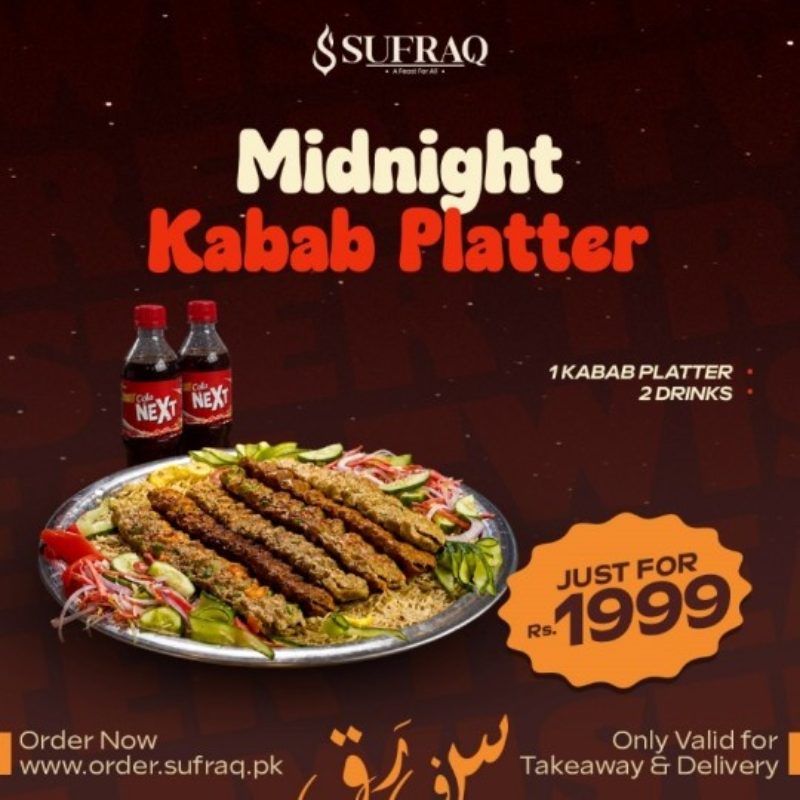 Midnight Kabab Platter deal