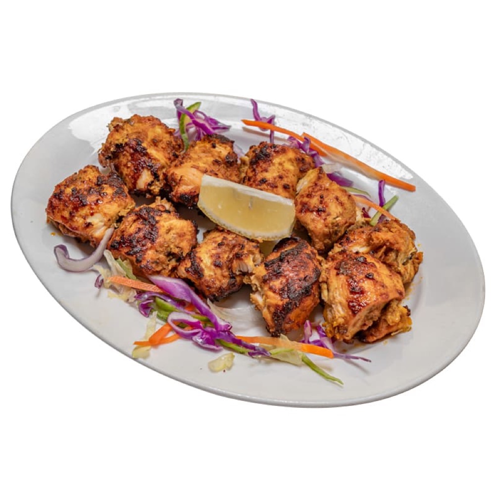 Bihaari Boti, Chicken marinated in yogurt, spices and herbs, grilled to smoky perfection, Sufraq Karachi