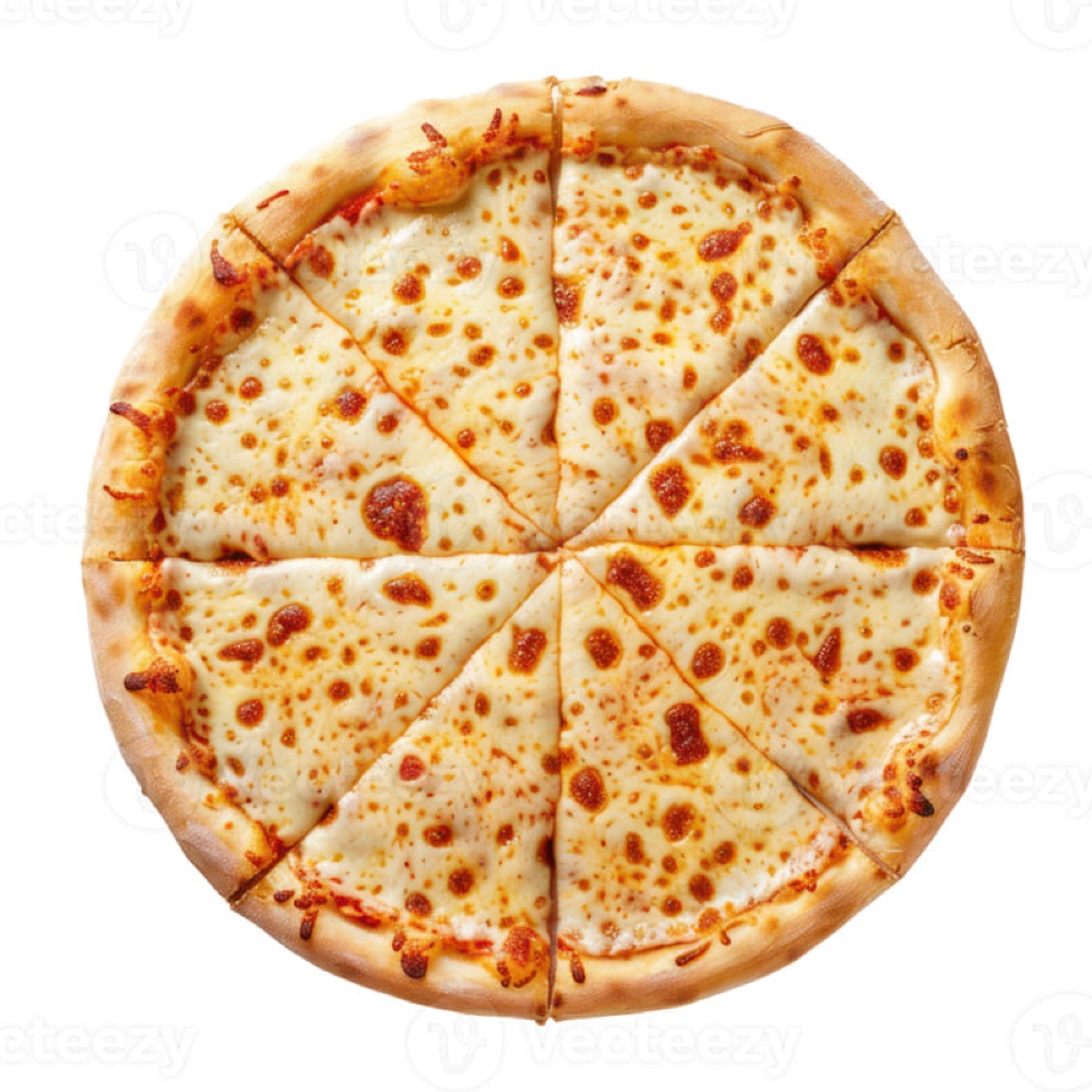Cheesy Lover Pizza, Cheese and pizza sauce, for the purists, Sufraq Karachi