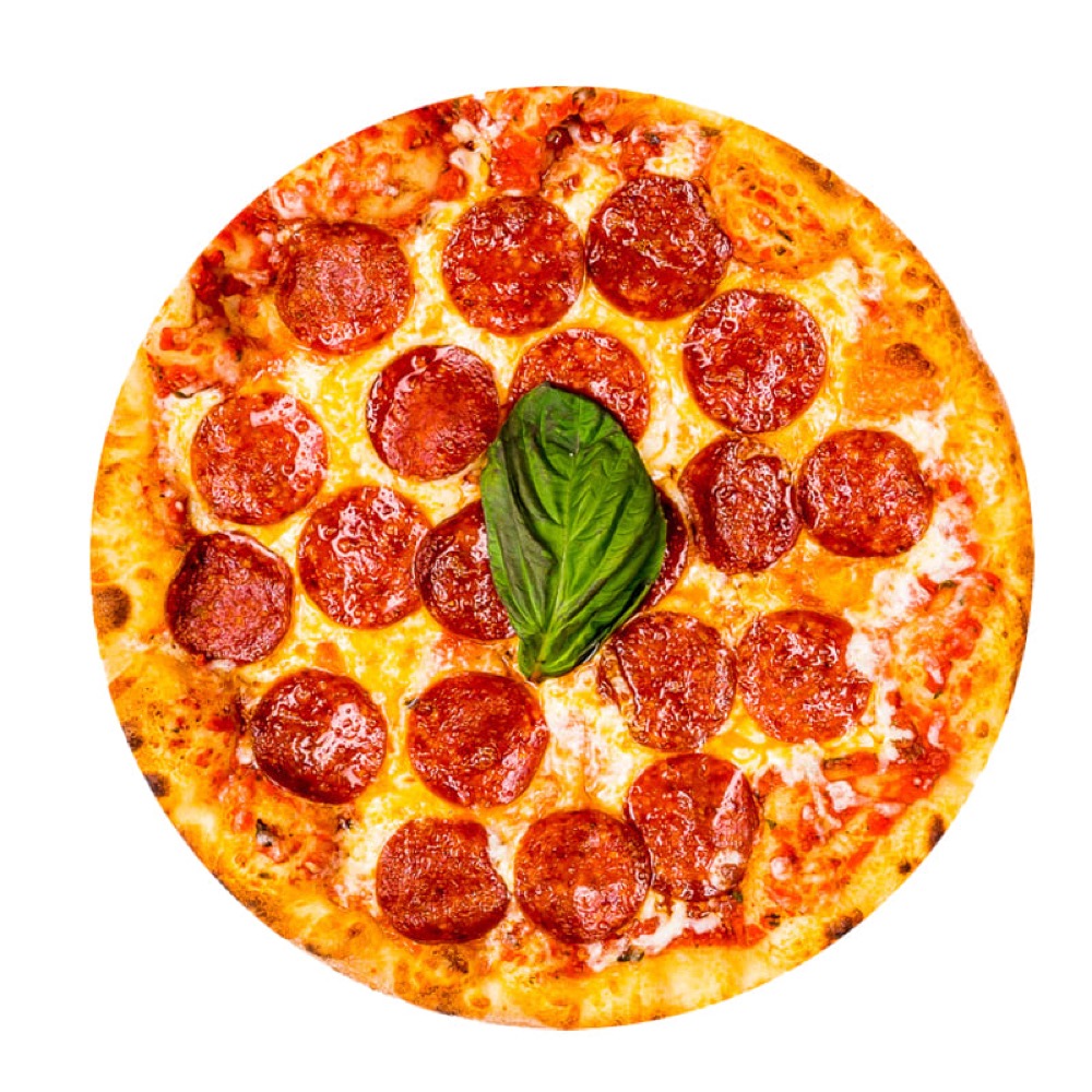 Pepperoni Pizza, Cheese, pepperoni and pizza sauce, Sufraq Karachi